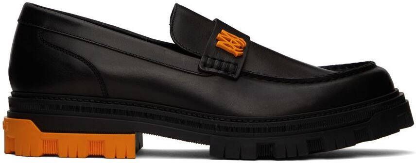 AMIRI Black Military Slip-On Loafers