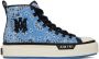 AMIRI Blue Bandana M.A. Court Hi Sneakers - Thumbnail 1