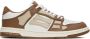 AMIRI Brown & Off-White Skel Top Low Sneakers - Thumbnail 1