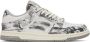 AMIRI Gray Tie Dye Skel Top Low Sneakers - Thumbnail 1