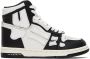 AMIRI Kids Black & White Skel Top High Sneakers - Thumbnail 1