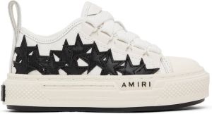 AMIRI Kids White Stars Court Sneakers