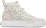 AMIRI White Stars Court High-Top Sneakers - Thumbnail 1