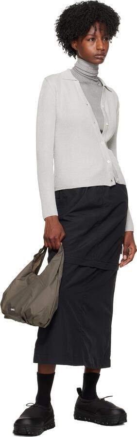 AMOMENTO Black Padded Platform Slippers - Picture 4