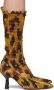 Amy Crookes Black & Tan Lucienne Boots - Thumbnail 1