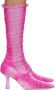 Amy Crookes Pink Lucienne Boots - Thumbnail 1