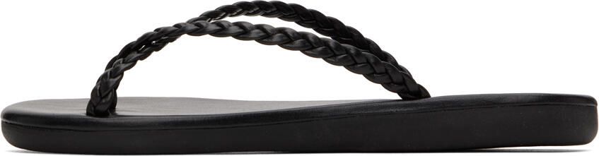 Ancient Greek Sandals Black Ioulia Sandals - Picture 4