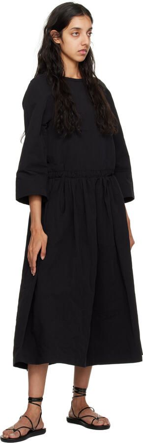 Ancient Greek Sandals Black String Flip Flops - Picture 4