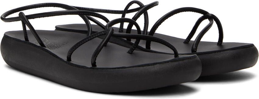 Ancient Greek Sandals Black Taxidi Comfort Sandals - Picture 2