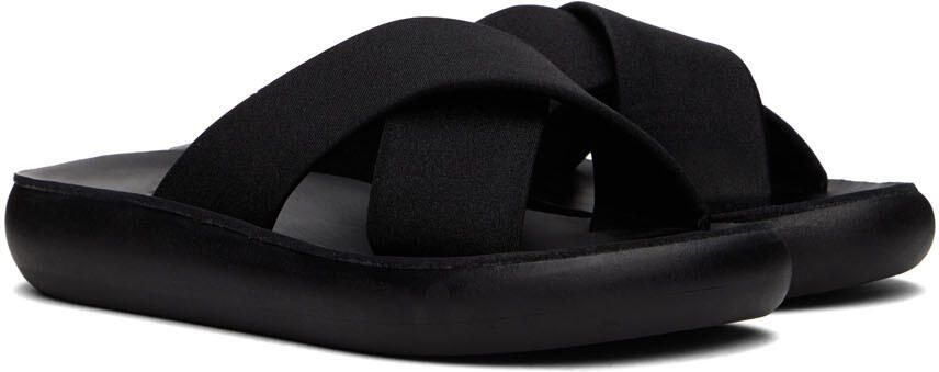 Ancient Greek Sandals Black Thais Comfort Sandals - Picture 3