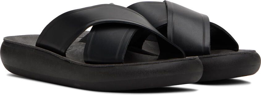 Ancient Greek Sandals Black Thais Comfort Sandals - Picture 2