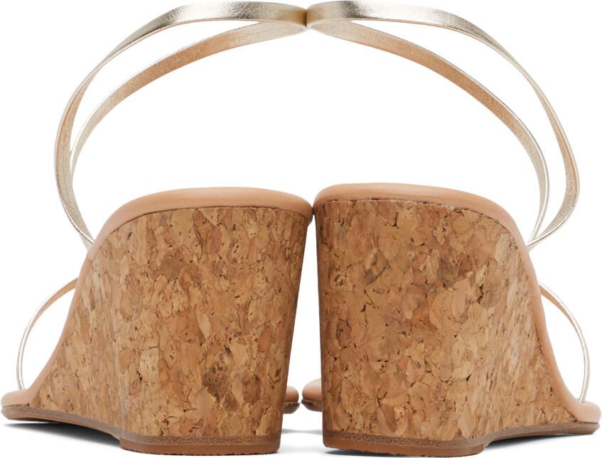 Ancient Greek Sandals Gold Chora Sandals