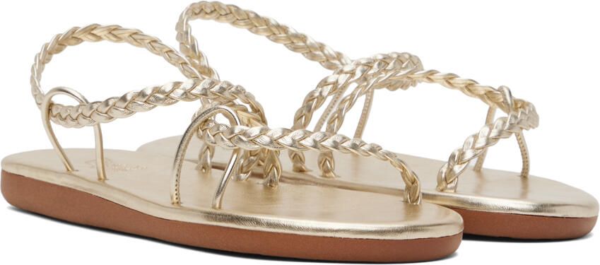Ancient Greek Sandals Gold Maya Sandals