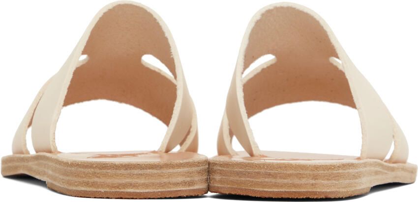 Ancient Greek Sandals Off-White Apteros Sandals