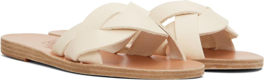 Ancient Greek Sandals Off-White Arachne Sandals - Picture 3