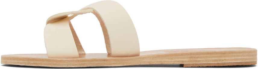 Ancient Greek Sandals Off-White Desmos Sandals - Picture 4