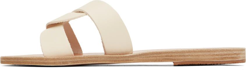 Ancient Greek Sandals Off-White Desmos Sandals - Picture 4