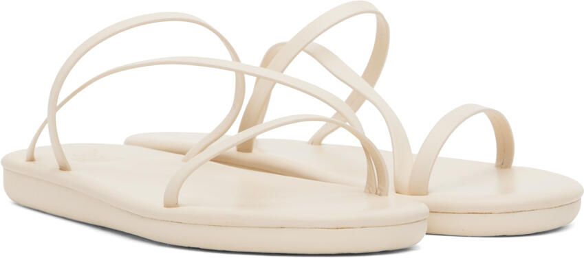 Ancient Greek Sandals Off-White Parthena Sandals - Picture 2