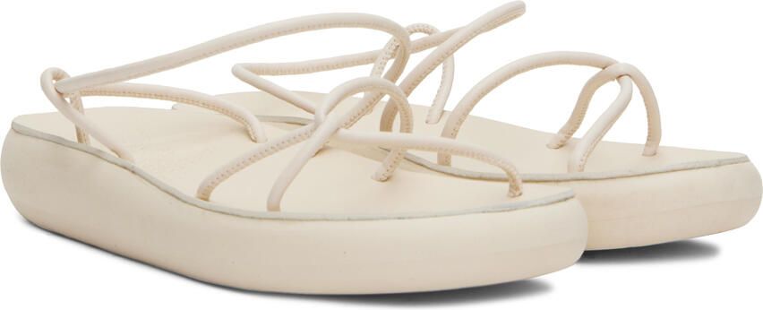 Ancient Greek Sandals Off-White Taxidi Comfort Sandals - Picture 2