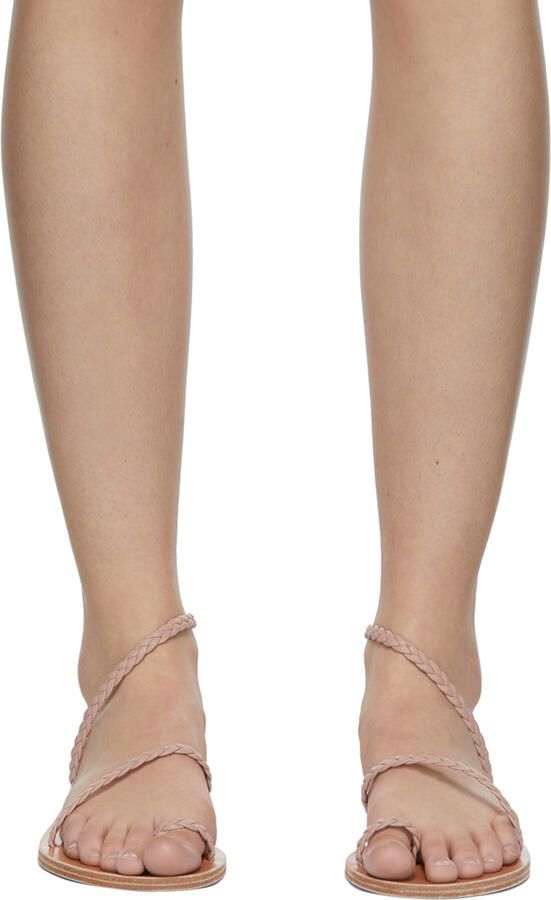 Ancient Greek Sandals Pink Eleftheria Sandals - Picture 3