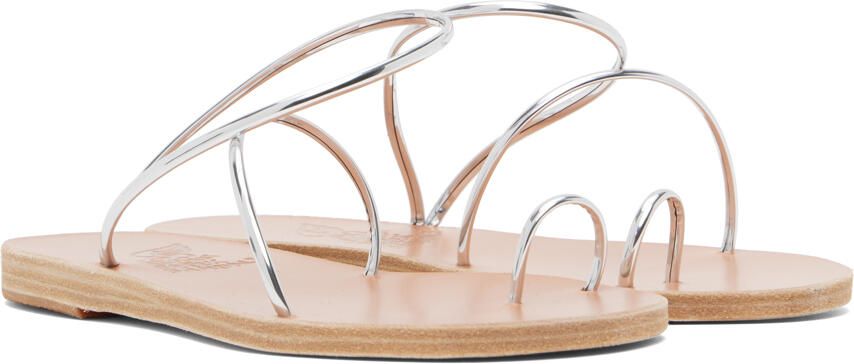 Ancient Greek Sandals Silver Chora Sandals - Picture 2