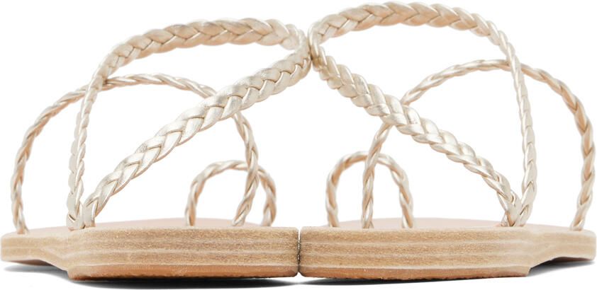 Ancient Greek Sandals Silver Eleftheria Sandals