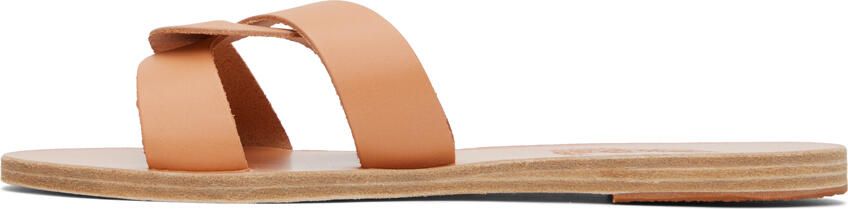 Ancient Greek Sandals Tan Desmos Sandals - Picture 4