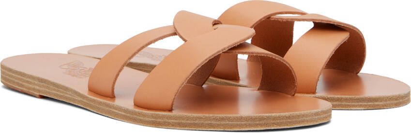 Ancient Greek Sandals Tan Desmos Sandals - Picture 3