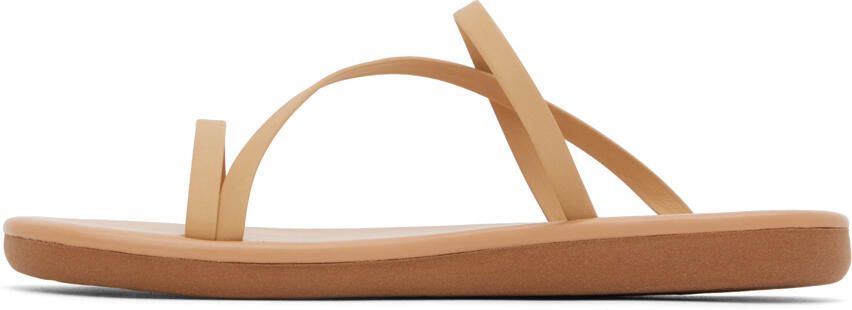 Ancient Greek Sandals Tan Parthena Sandals - Picture 3