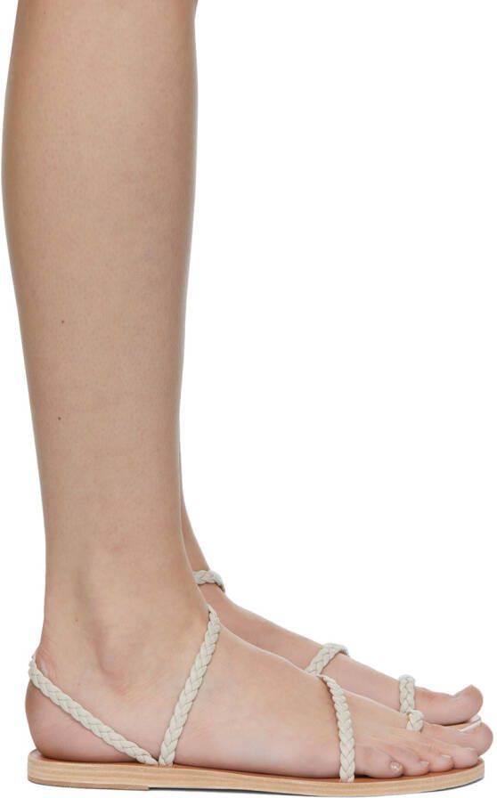 Ancient Greek Sandals Off-White Eleftheria Sandals