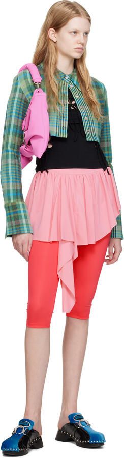 Ancuta Sarca Black & Blue Beetle Clogs - Picture 4