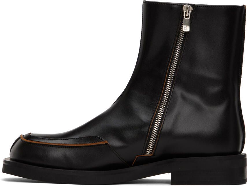 Andersson Bell Black Dayne Zip-Up Boots - Picture 3