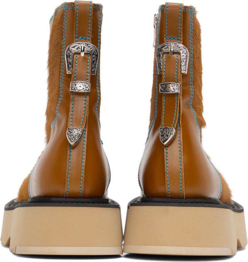 Andersson Bell Brown Fia Ankle Boots - Picture 5