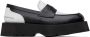 Andersson Bell Black & White Broeils 23 Penny Loafers - Thumbnail 1