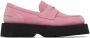Andersson Bell Pink Broeils 23 Penny Loafers - Thumbnail 1