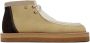 Andersson Bell White & Beige Credose Desert Boots - Thumbnail 1