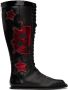 ANDREJ GRONAU SSENSE Exclusive Black Beetle Boxing Boots - Thumbnail 1