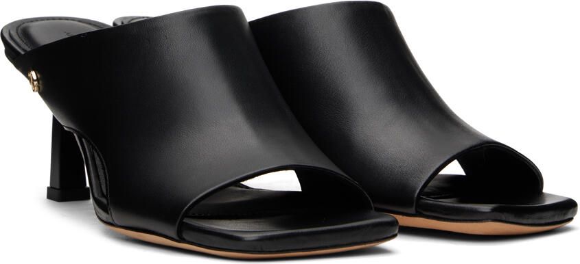 ANINE BING Black Hoxton Heeled Sandals - Picture 2