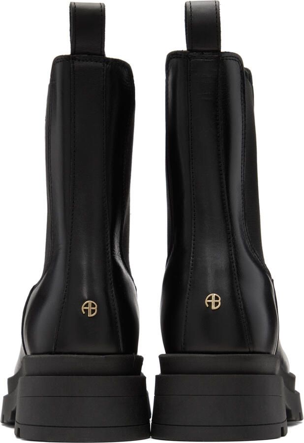 ANINE BING Black Justine Boots - Picture 3