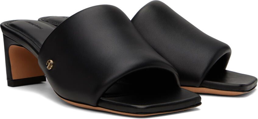 ANINE BING Black Skyler Heeled Sandals - Picture 2