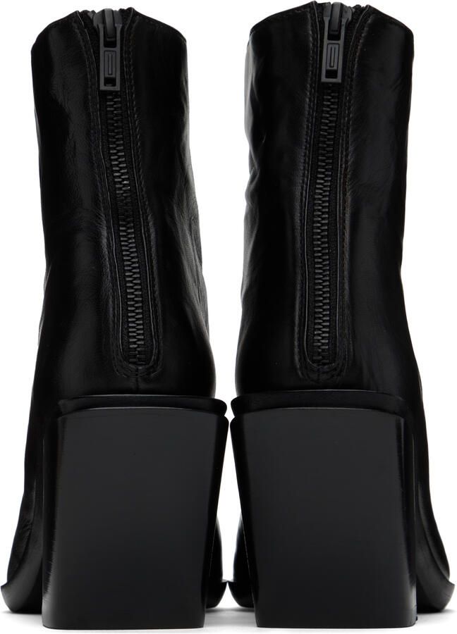 Ann Demeulemeester Black Florentine Boots - Picture 4