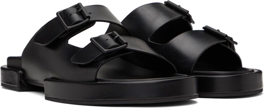 Ann Demeulemeester Black Henri Sandals - Picture 2