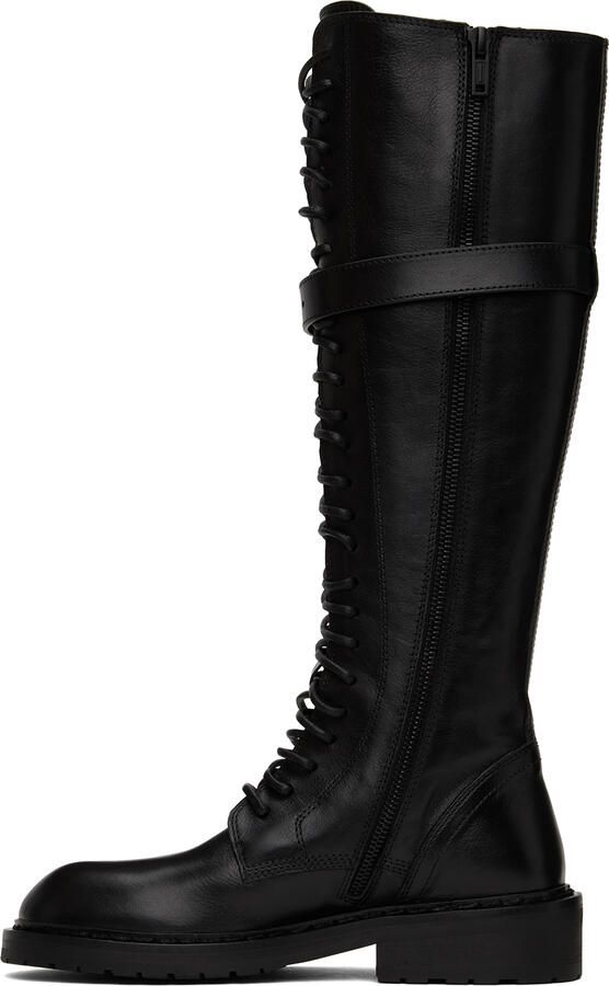 Ann Demeulemeester Black High Danny Boots