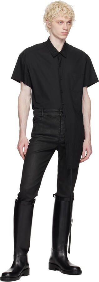 Ann Demeulemeester Black Stan Boots - Picture 4