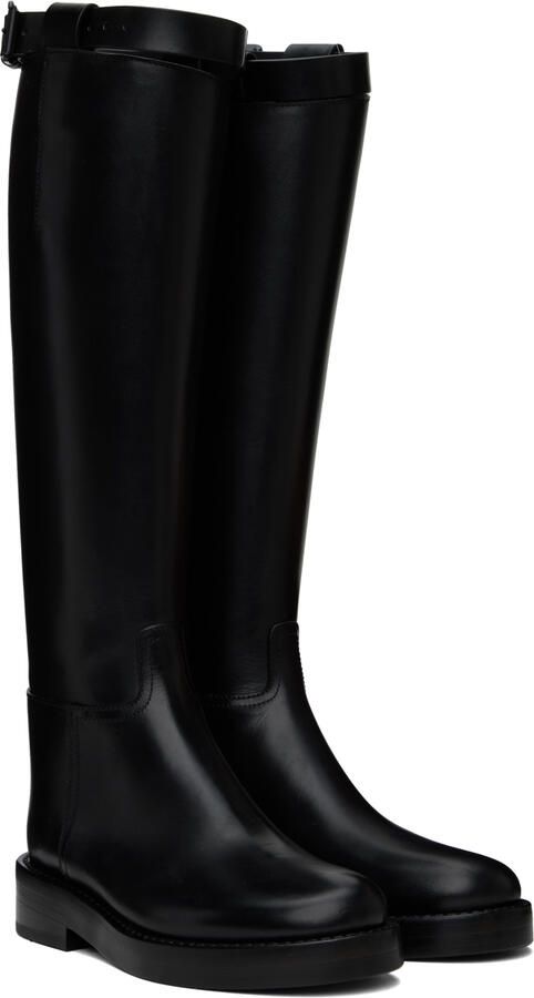 Ann Demeulemeester Black Stan Boots - Picture 2