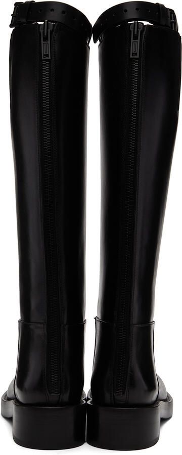 Ann Demeulemeester Black Stan Riding Boots - Picture 3