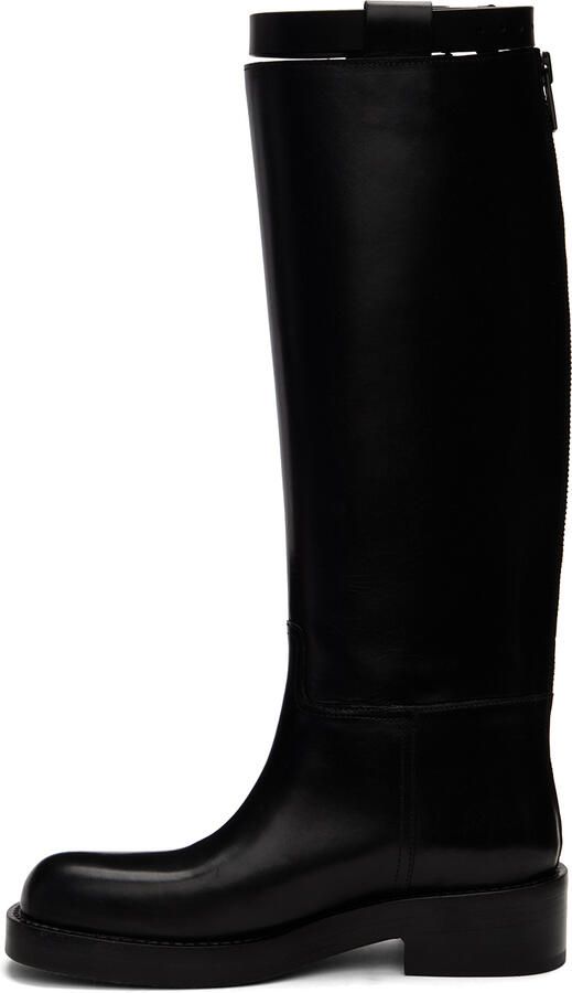Ann Demeulemeester Black Stan Riding Boots