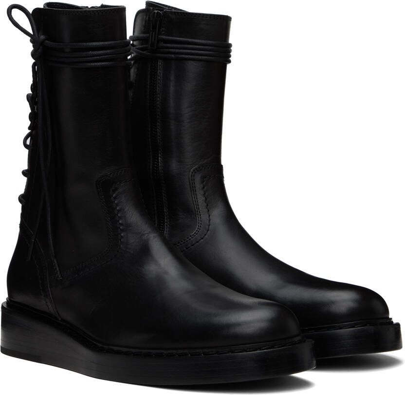 Ann Demeulemeester Black Victor Boots