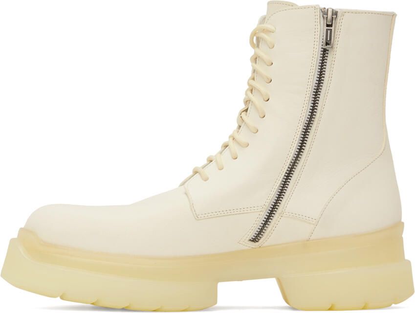 Ann Demeulemeester White Koos Boots - Picture 3