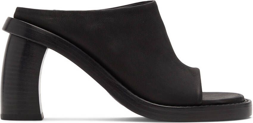 Ann Demeulemeester Black Clara Heeled Sandals